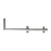 TIPA 14560948 Anténní držák 120cm na balkon-na zeď, trubka 42/2mm, výška 16cm žár.