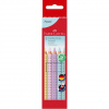 Faber-Castell: Jumbo Grip 5-dielny set pastelových farebných ceruziek