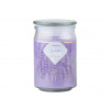 Emocio vonná sviečka v skle Lavender so skleneným viečkom 93x142mm