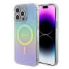 Guess IML Iridescent MagSafe GUHMP15XHITSQ iPhone 15 Pro Max tyrkysová