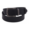Pánsky kožený opasok 740-40-88 čierny šitý pracka Magnum