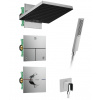 Hansgrohe Pulsify set - Sprchový systém pod omietku s termostatickou batériou, komplet, chróm