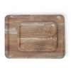 Hendi 508916 Servírovací podnos melamínový imitácia dreva 240x350mm