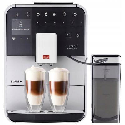 Automatický tlakový kávovar Melitta Barista Smart TS 1450 W strieborná/sivá