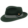 Cestovný nemačkavý nepremokavý zelený klobúk Mayser - Maleo Mayser Veľkosť: 61 cm (XL)