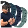 Sada 4x gumový remienok ChronSmarta pre hodinky Huawei Band 8 9 10
