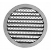 Ventilačná mriežka Nasávacie/výfukové otvory Alnor strieborná