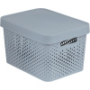 Curver Infinity 229168 Box 17 L, perforovaný, sivý