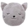 Atmosphera Créateur d'intérieur Dekoračný vankúš do detskej postieľky Mačiatko 27×27 cm sivý – Atmosphera For Kids