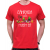 tricko, Farba **červená**, Strih/ Variant Pánsky / UNISEX