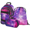 BAAGL 3 SADA Skate Galaxy: batoh, peračník, vrecko