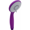 Sprchová hlavice 3 funkce fialová FALA Salto Fala TO-75623