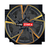 MAM RS5 8x18 5x112 ET30 MATT BLACK FRONT COPPER