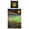 BORUSSIA DORTMUND Obliečky Borussia Dortmund, štadión, bavlna, 135x200 / 80x80