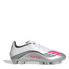 adidas F50 Messi Club Adults Firm Ground Football Boots White/Red 8 (42)