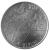 Strieborná minca 200 Kč k 400. výročiu úmrtia významného židovského učenca rabiho Jehudu Löwa ben Becalel 2009 Proof