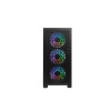 Cooler Master case Elite 302, Průhledná bočnice, mATX, 3x 120mm ARGB Fan, černá