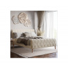 | Čalúnená posteľ bez matraca FLORA 160x200 cm béžová | MF0001