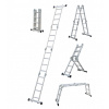 Procraft žebřík hliníkový multifunkční skládací 1x12 346cm PLA4.346 | PLA4.346