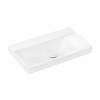 Hansgrohe Xelu Q umývadlo 80x48 cm obdĺžnik klasické umývadlo-umývadlo na nábytok biela 61026450