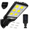 Pouličné svietidlo MAXSELL 150 W 5000 lm solárne napájanie (LED solárne pouličné svietidlo 150W súmrak pohybový senzor 6800lm MAXSELL silný)