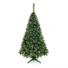 Umelý vianočný stromček, plastový základ - 220 cm