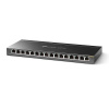 TP-Link TL-SG116E Nespravované L2 Gigabit Ethernet (10/100/1000) Čierna (TL-SG116E)