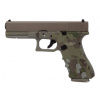 Raven Airsoftová pištoľ EU7, kovový záver, plyn, blowback - HYDRO TAN/CAMO