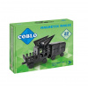 Coblo - Magnetická stavebnica Transport - čierny (22 ks)