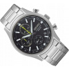 PÁNSKE HODINKY SEIKO CHRONOGRAF ŠPORTOVÉ ZAFÍROVÉ SKLÍČKO 10 BAR
