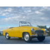 Model auta Škoda Felicia Cabrio, žltá 1959. Mierka 1:24.