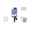 Ideal Standard ProSys - Set predstenovej inštalácie, sprchovacej toalety a sedadla TECEone, tlačidla Oleas M1, Rimless, SoftClose, chróm ProSys80M SP132