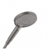 Hansgrohe Raindance Select S - Sprchová hlavica 120, 3 prúdy, kefovaný čierny chróm 26530340