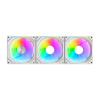 Počítačové ventilátory Darkflash Gauss G24 3 v 1 (biele)