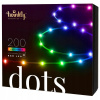 Nábytkové svetlo - Twinkly Tape Dots 10 m 200 LED RGB Black - BT + (Twinkly Tape Dots 10 m 200 LED RGB Black - BT +)