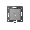 LIVOLO SR-701SR-15 Dotykový modul č.6 s RF – strieborný (Modulárny plastový dotykový modul - radenie R6)