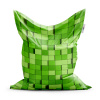 Sablio Sedací vak Classic Green Blocks 3D - 150x100 cm