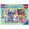 RAVENSBURGER Disney Stitch 3x49 dielov