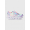 Detské tenisky Skechers HEART LIGHTS LOVIN REFLECTION fialová farba 302693N EUR 22