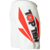 TOP TEN MMA MMA-Shorts “Triangle” - size XL = 190 cm, white-red Size: XL, 190 cm, Color: White - Red, Gloves cut: Without Label