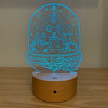 LED lampa Vianočná snehová guľa Vyberte si podstavec: Plastový, Tvar skla: Okrúhle