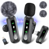 Klopový mikrofón Belantro, 2x bezdrôtový set s USB-C