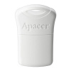 Apacer USB flash disk, USB 2.0, 32GB, AH116, biely, AP32GAH116W-1, USB A, s krytkou