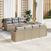 zahrada-XL Súprava záhradných pohoviek 8 pcs Beige, svetlo šedá 3356082