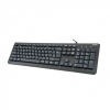 HAMA 182682 vodeodolná klávesnica KC-600, káblová, čierna
