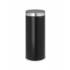 BRABANTIA Touch Bin 30 l čierny - odpadkový kôš z nehrdzavejúcej ocele