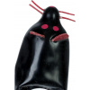 Condomerie handpainted novelty condoms black mouse xl