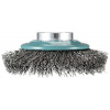 Makita Kuželový kartáč, kov, 100 mm, Lock Makita - Rundbürste - für Metall, Farbe, Rost, Schweißkanten D-73449 1 ks