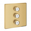 Grohe Grohtherm SmartControl Ventil pod omietku pre 3 spotrebiče, kefovaný Cool Sunrise 29127GN0-GR
