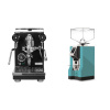 Profitec PRO 400, black + Eureka Mignon Specialita, CR tiffany blue